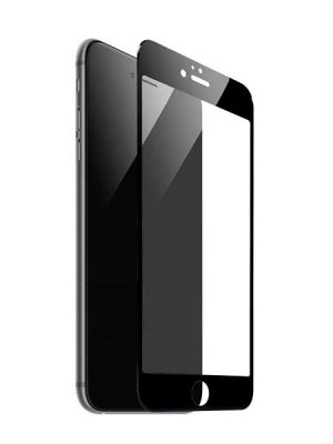 Защитное стекло iPhone 6/6S 3D Черное (без упаковки)