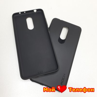 Чехол силиконовый для Xiaomi Redmi 5 Черный (Rock)