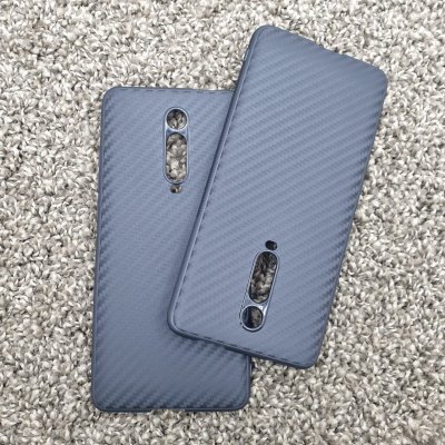 Чехол силиконовый для Xiaomi Redmi K20/K20 PRO/Mi 9T Карбон (черный)