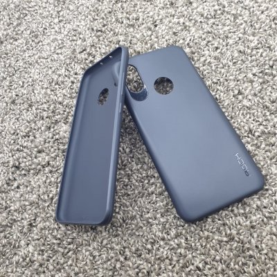 Чехол силиконовый для Xiaomi Mi 8 черный (Rock)