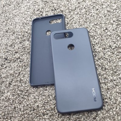 Чехол силиконовый для Xiaomi MI 8 Lite черный (Rock)