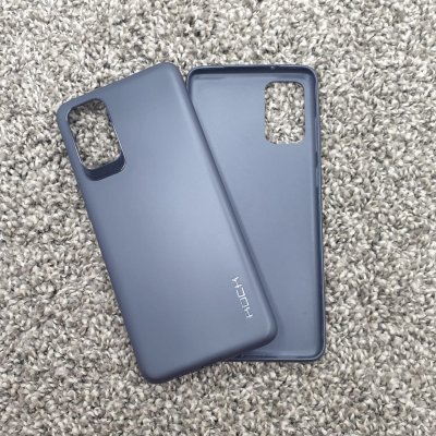 Чехол силиконовый для Samsung S20 Plus черный (Rock)