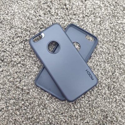Чехол силиконовый для iPhone 6/6s черный (Rock)