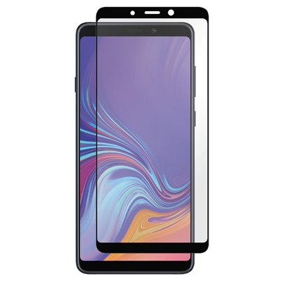 Защитное стекло Samsung A9 (2018) 5D черное