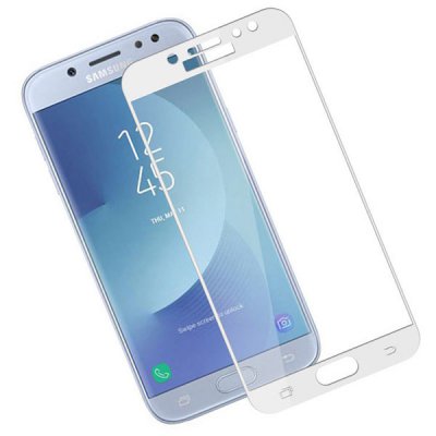 Защитное стекло Samsung J3 (2017)/SM-J330F 3D Белое