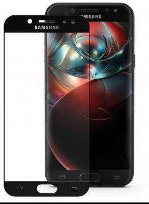 Защитное стекло Samsung J5 (2017)/J530 3D Черное