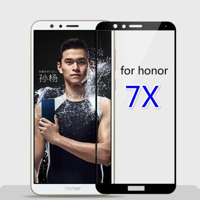Защитное стекло Huawei Honor 7X 3D Черное