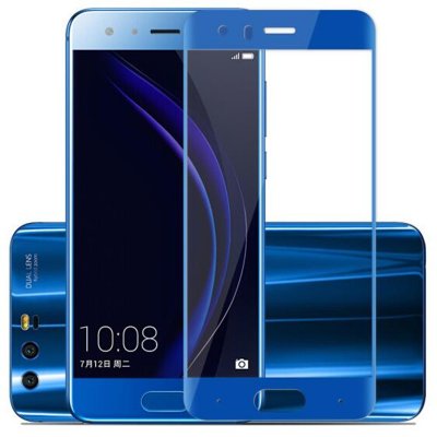 Защитное стекло Huawei Honor 9 3D Синие