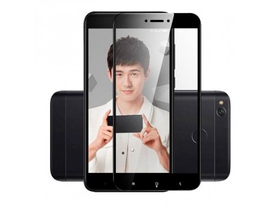 Защитное стекло  Xiaomi Redmi 4X 3D Черное