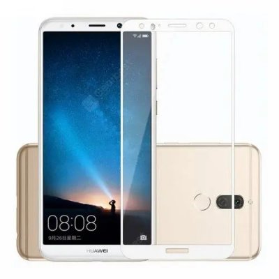 Защитное стекло Huawei Honor Mate10 lite/Nova 2i 3D Белое