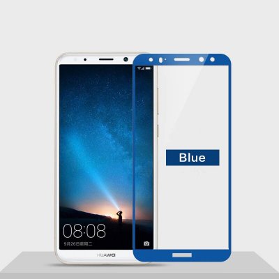 Защитное стекло Huawei Honor Mate 10 3D Синие