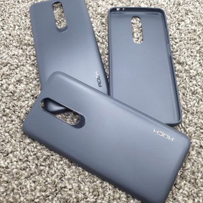 Чехол силикон Xiaomi Redmi K30/Poco X2 Черный (Rock)