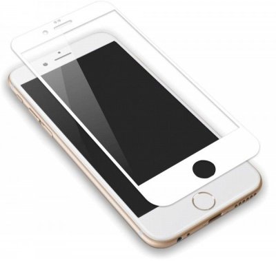 Защитное стекло iPhone 6/6S 5D Белое