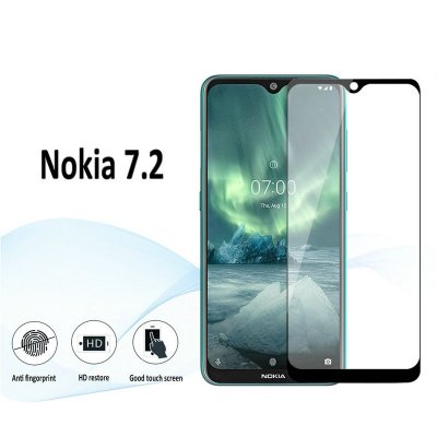 Защитное стекло Nokia 6.2/7.2 3D Черное