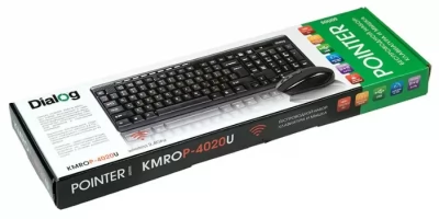 Клавиатура+мышь беспроводной набор KMROP-4020U