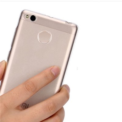 Чехол силиконовый для Xiaomi Redmi 3S Прозрачный