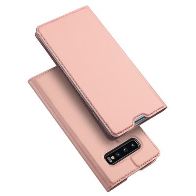 Чехол-книжка для Samsung S10 Plus DUX DUCIS (розовый)
