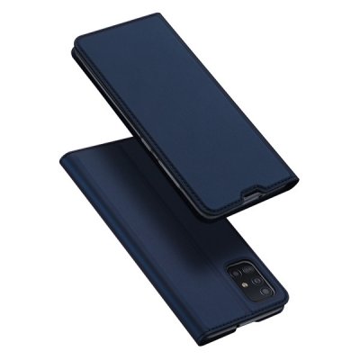 Чехол-книжка для Samsung A51 DUX DUCIS (синий)
