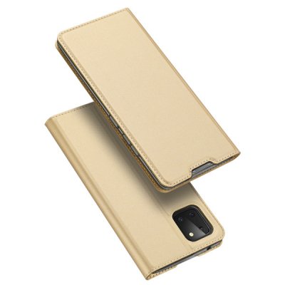 Чехол-книжка для Samsung Note10 Lite/A81 DUX DUCIS (золотой)