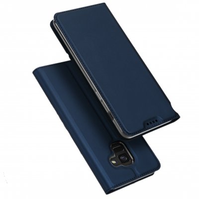 Чехол-книжка для Samsung A6 2018 DUX DUCIS (синий)
