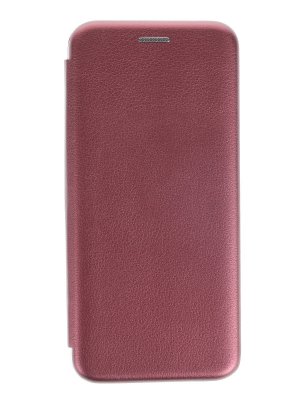 Чехол-книжка Samsung A50/A30S/A50S Бордовая Fashion Case