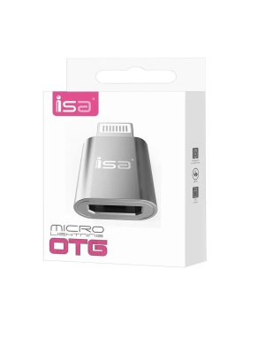 Адаптер переходник Micro USB на Lightning 8-Pin IS (117112)