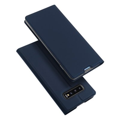Чехол-книжка для Samsung S10 Plus DUX DUCIS (синий)