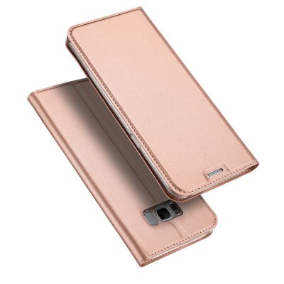 Чехол-книжка для Samsung S8 DUX DUCIS (розовый)