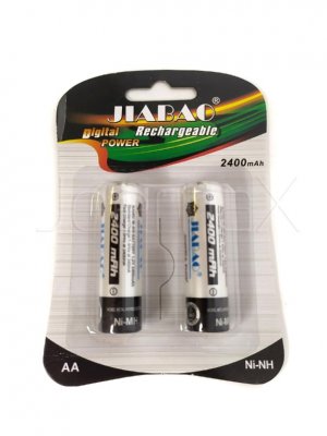 Батарейки аккумуляторные JIABAO AA 2400 mAh 2шт