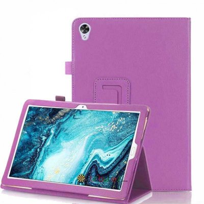 Чехол-книжка для Huawei MediaPad M6 (10.8) дюймов (фиолетовый)