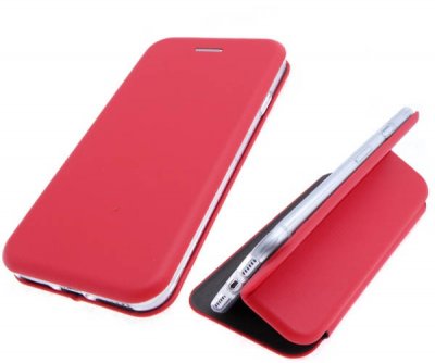Чехол Xiaomi Redmi 8A книжка Красная Fashion Case