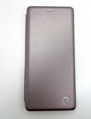 Чехол Xiaomi Redmi Note 8T книжка серая Fashion Case
