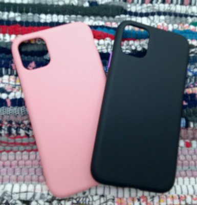 Чехол силикон iPhone 11 Pro Max Цветной матовый