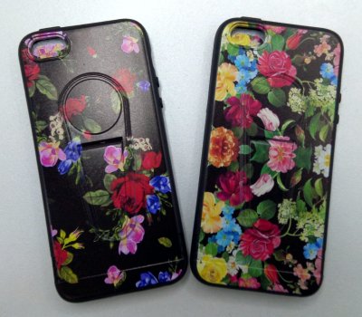 Чехол iPhone 5/5s  картинки с подставкой Fashion Case