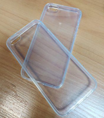 Чехол силикон iPhone 5/5s Прозрачный