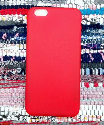 Чехол силикон iPhone 6/6s+ Красный