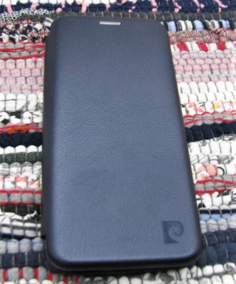 Чехол-книжка Xiaomi Redmi Note 7/Note 7 Pro Черная Fashion Case