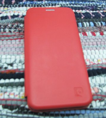 Чехол-книжка Xiaomi Redmi Note 7/Note 7 Pro Красная Fashion Case