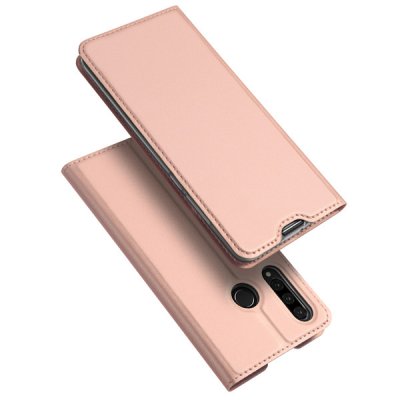 Чехол-книжка для Huawei P30 Lite/Nova 4E/Honor 20 Lite/20S DUX DUCIS (розовый)
