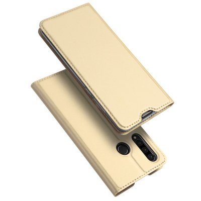 Чехол-книжка для Huawei P30 Lite/Nova 4E/Honor 20 Lite/20S DUX DUCIS (золотой)