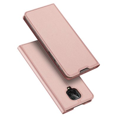 Чехол-книжка Xiaomi Redmi Note 9S/9 Pro/9 Pro Max DUX DUCIS (розовый)