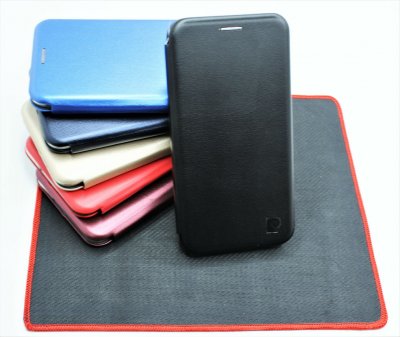 Чехол-книжка Huawei Y7p/P40 Lite E/Honor 9C Fashion Case (черный)