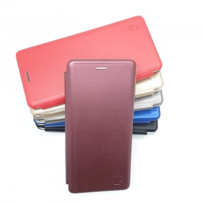 Чехол-книжка Samsung A71 Fashion Case (бордовый)