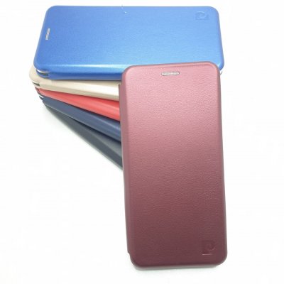 Чехол-книжка Samsung S10 Lite/A91 Fashion Case (бордовый)