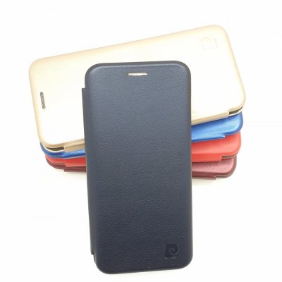 Чехол-книжка Huawei P40 Pro Fashion Case (темно-синий)