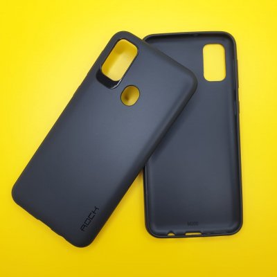 Чехол силиконовый для Samsung M30S/M21 черный (Rock)
