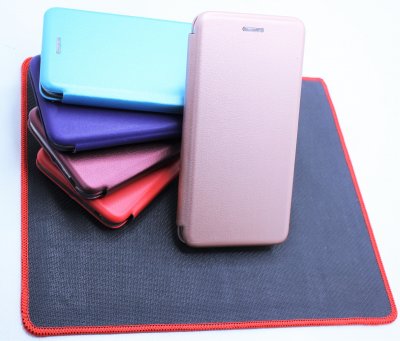 Чехол-книжка Samsung A30/A20 Розовая Fashion Case