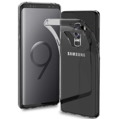 Чехол силикон Samsung S9 прозрачный