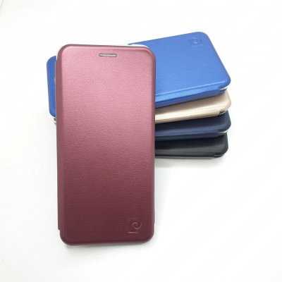 Чехол-книжка для Samsung Note10 Lite/A81 Fashion Case (бордовый)