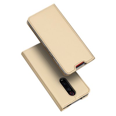 Чехол книжка Xiaomi Redmi K20/K20 PRO/Mi 9T Золотая DUX DUCIS